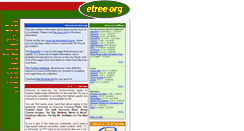 Desktop Screenshot of etree.org