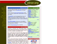 Tablet Screenshot of etree.org